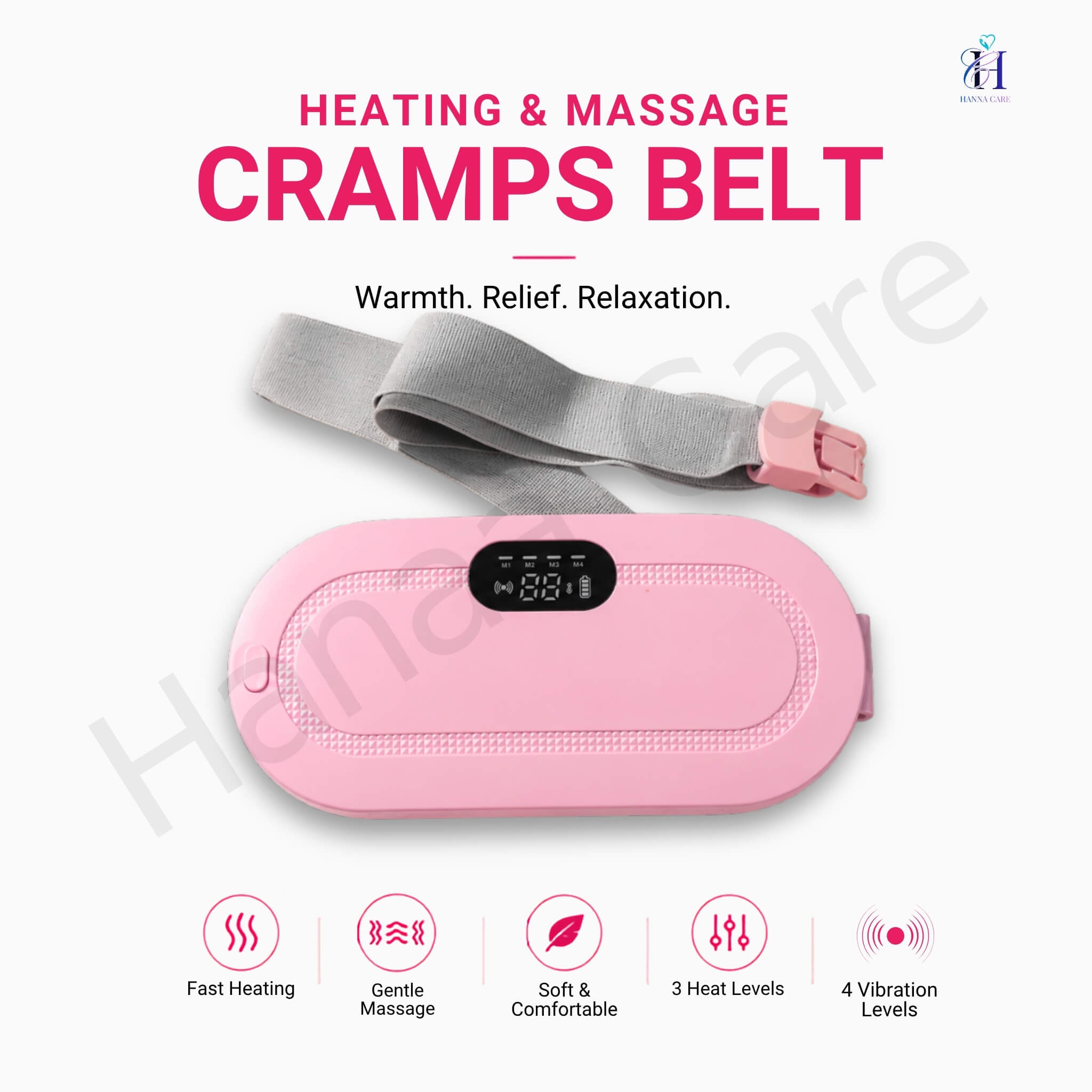 Heating Pad for Period Pain Relief | Electric Heat Belt | TK Gadgets